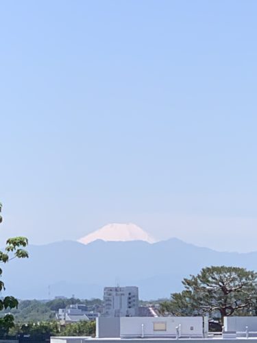 富士山からパワーをいただく!