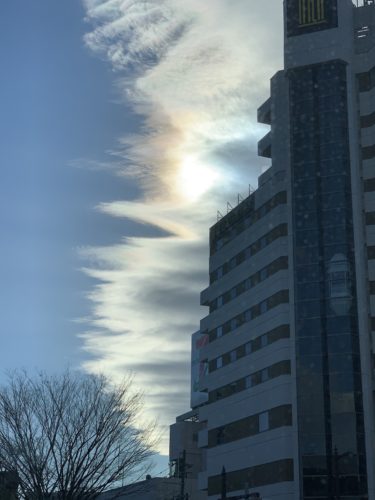 変わった雲を見ると思わず写真を撮ってしまう!